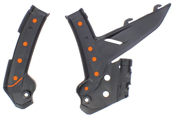 RTech GRIPPY Frame protection set KTM 2024+ Black/Orange