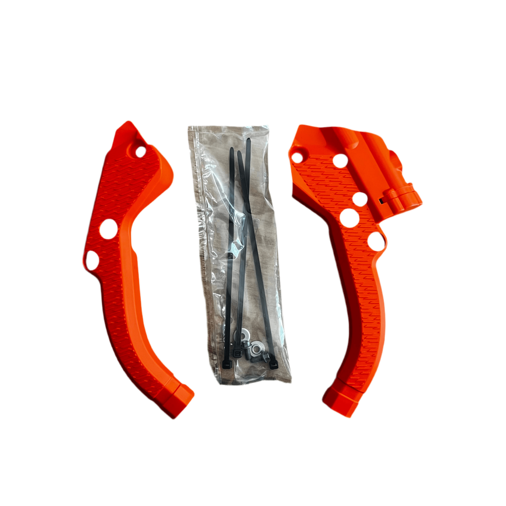 Orange Frame Guard Set for KTM 50 SX & TC 50 fits 2024-2026 - A40003094000EB