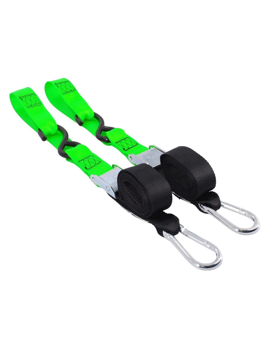 Motorcycle tie downs Strap Gorillas Grip 38mm black/green Enduro Expert