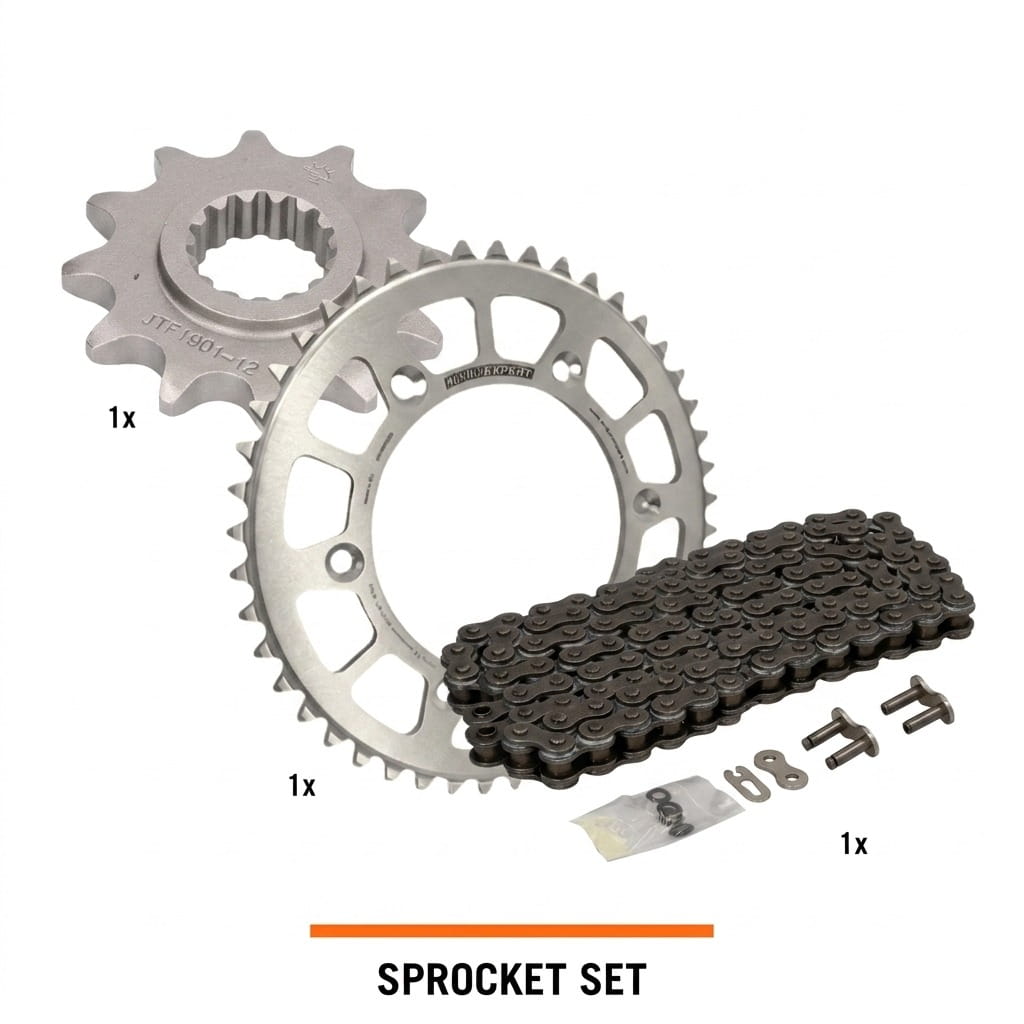 JT 12T + EE 45T + JT 520 Chain kit