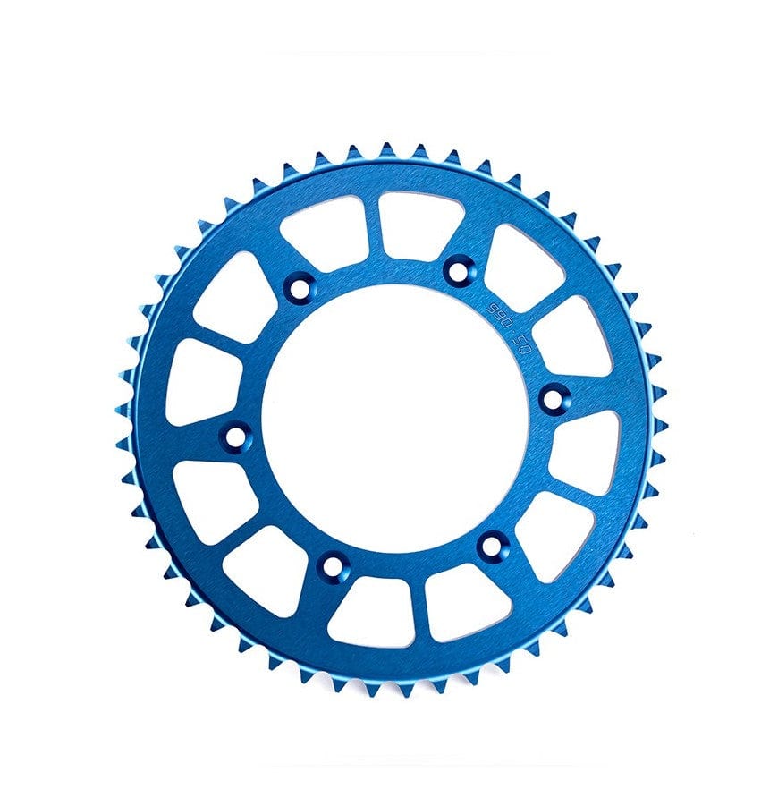 Rear sprocket Beta RR '05-'12 / Gas Gas '01-'19 / Sherco '07-'24 Aluminum RACING blue (52 T) Enduro Expert JTR822.52 82252RBEE