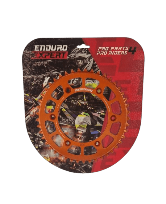 Rear sprocket 50 Teeth KTM / Husqvarna / Husaberg '90-'24 Aluminiu RACING orange