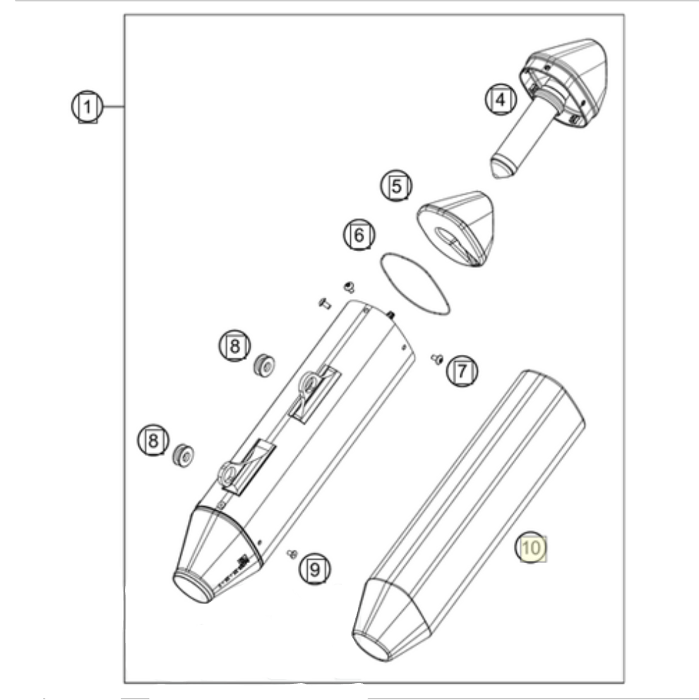 Vata izolatoare esapament 4T KTM/Husqvarna/GasGas 2020-2026 - 79105081085