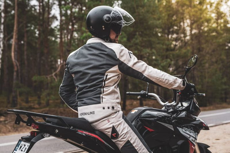 Jacket touring ADRENALINE MESHTEC 2.0 PPE colour grey for MEN