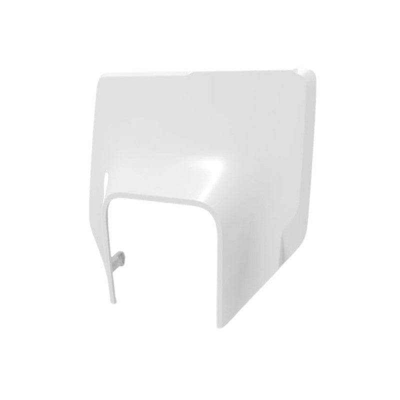 White Headlight Mask for Husqvarna FE/TE 2020-2023 Models - 26608001000AB