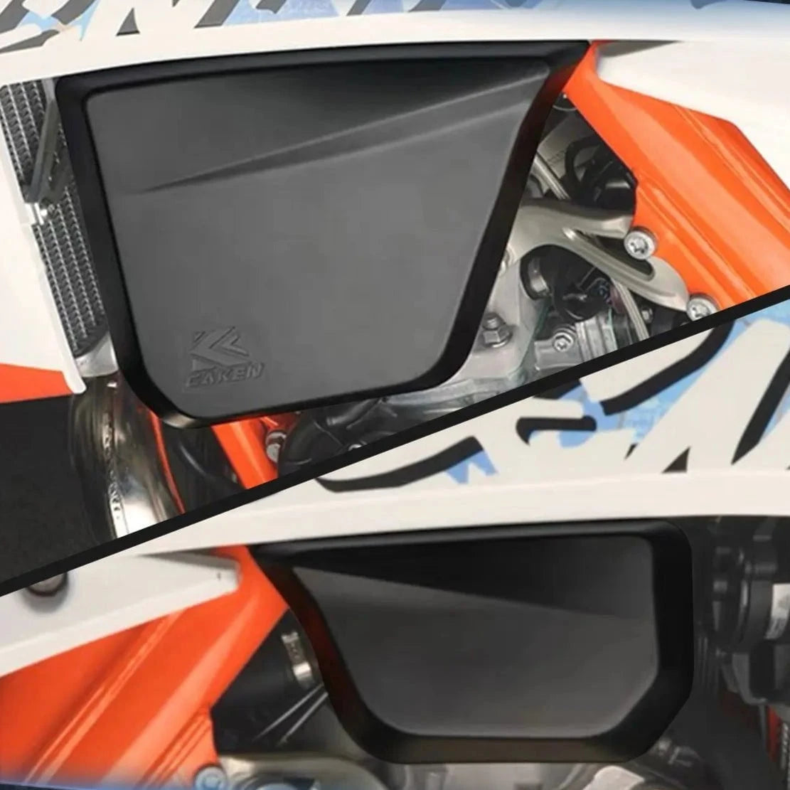 Set Right/Left Fuel Tank Cover Guards KTM TBI 2T 250/300 2024+ Black