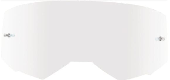 Glasses for FLY RACING YOUTH SINGLE LENS colour transparent