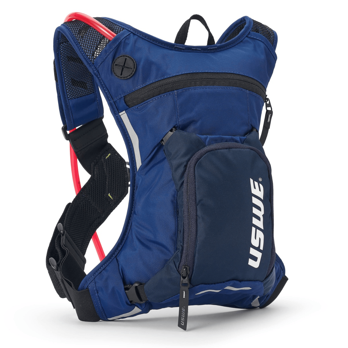 USWE Hydro 3L Blue Hydration Backpack - front view