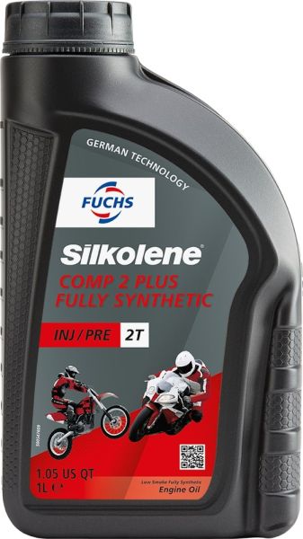 Oil 2 Stroke SILKOLENE COMP 2 Plus 1L Full-synthetic Injection