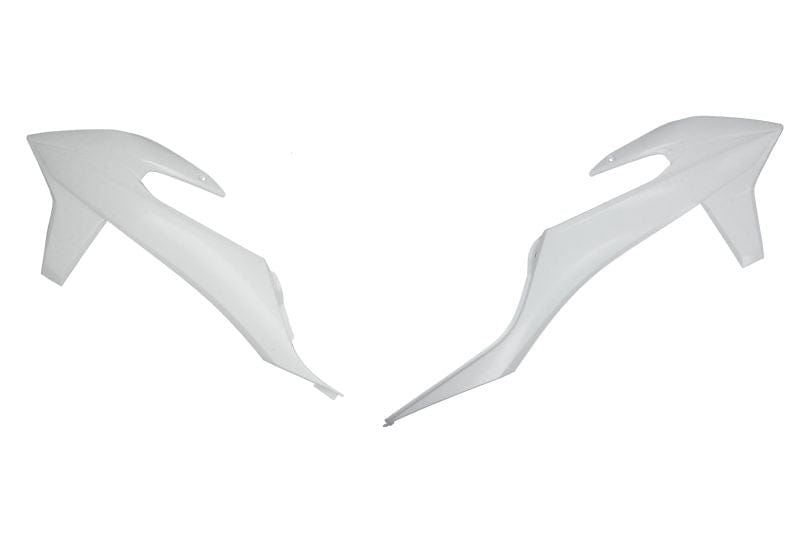 Plastics Tank Side Panes Radiator Cover 2020-2023 KTM White