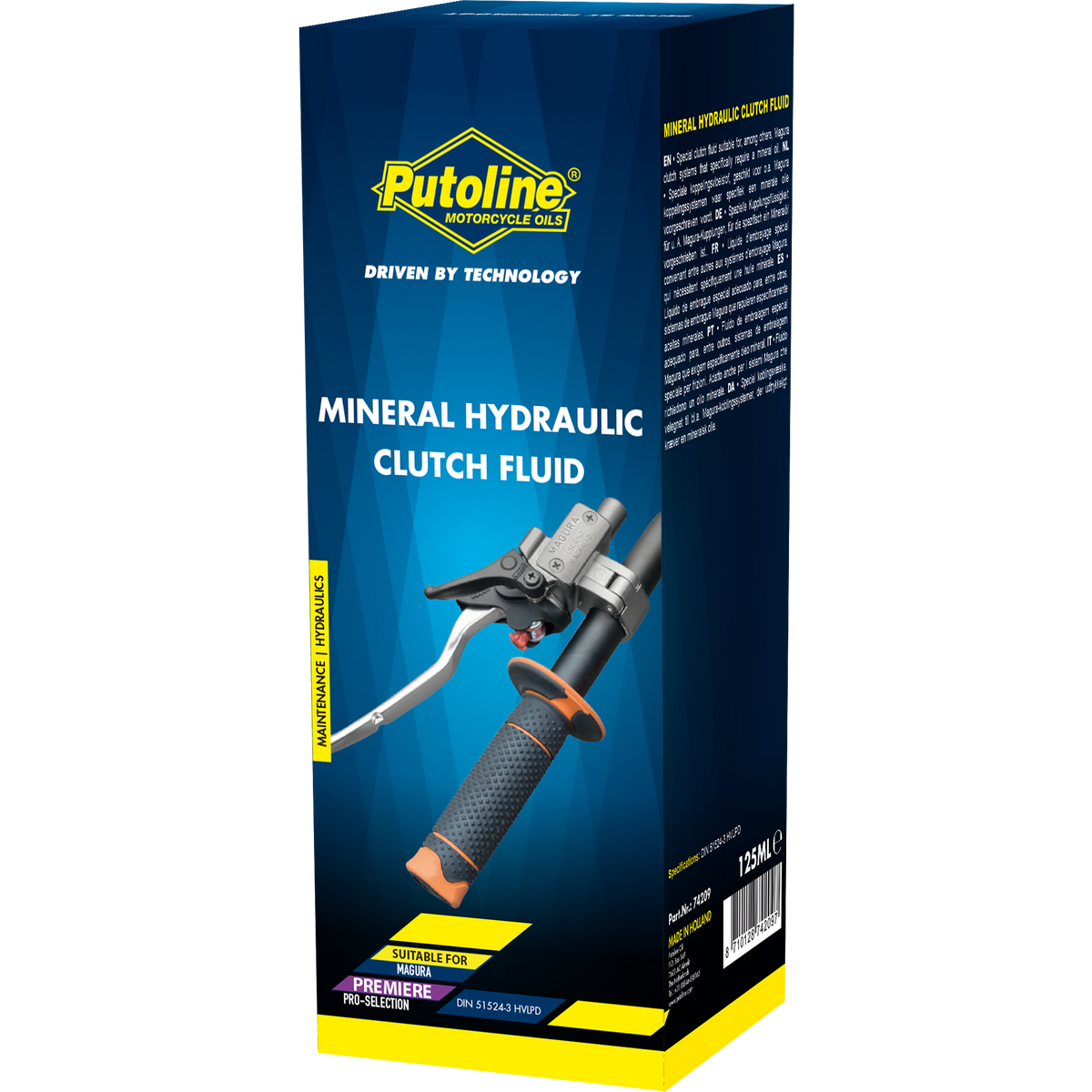 Putoline Mineral Hydraulic Clutch Fluid 125ml  74209