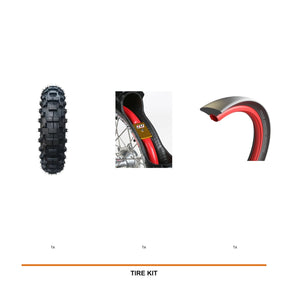 IRON GRIP TRX Extreme Soft Rear + Tubliss 18 + TACS Half Mousse Medium kit