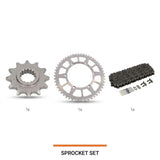 JT 12T + EE 47T + JT 520 Chain kit