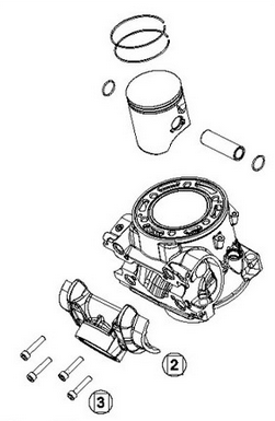 Kit Cilindru + Piston 2018 -2019 300 TPI
