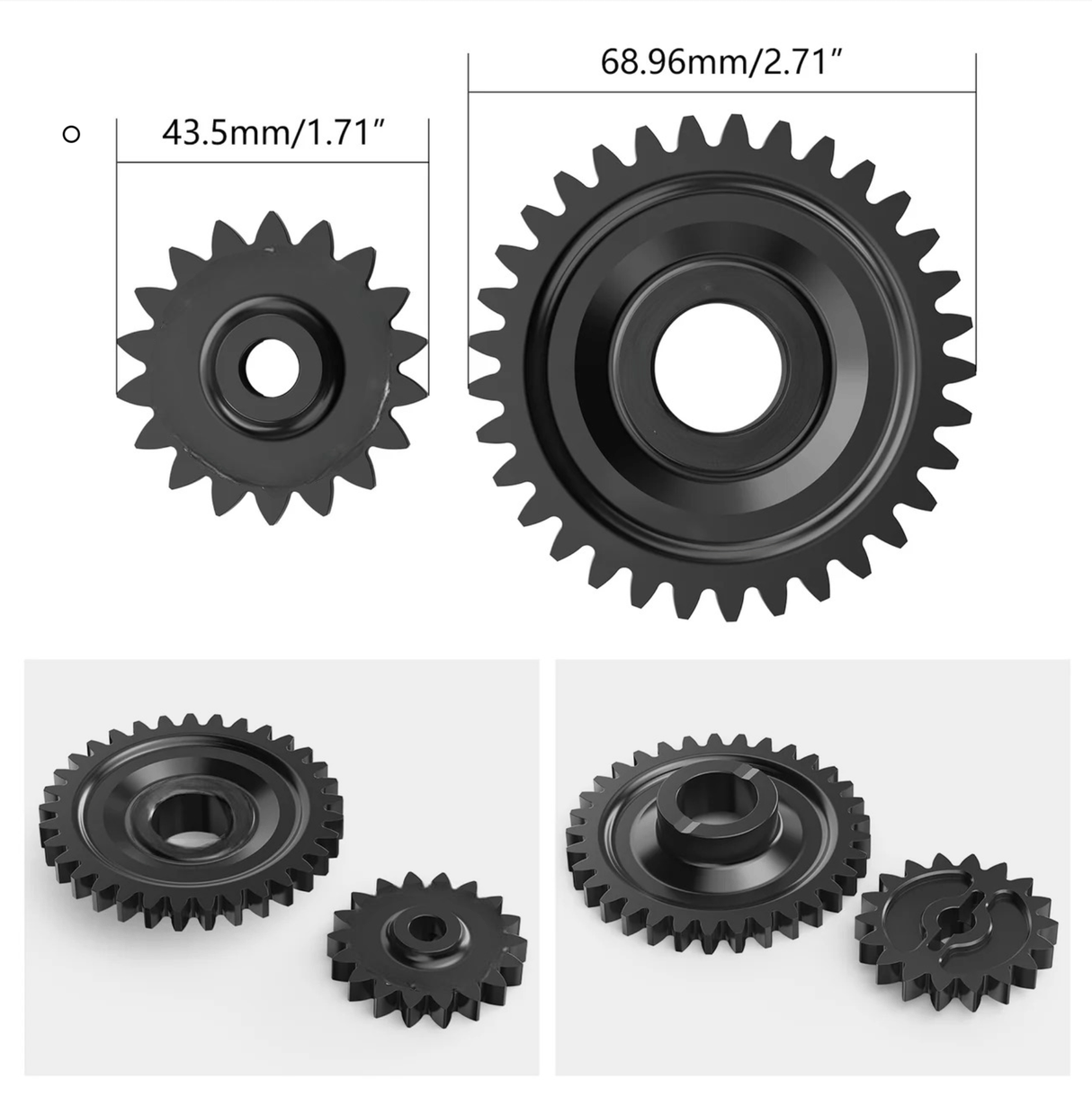 Kit Pinioane Pompa Ulei din Aluminiu 450f/500f KTM/HUSQVARNA/GASGAS