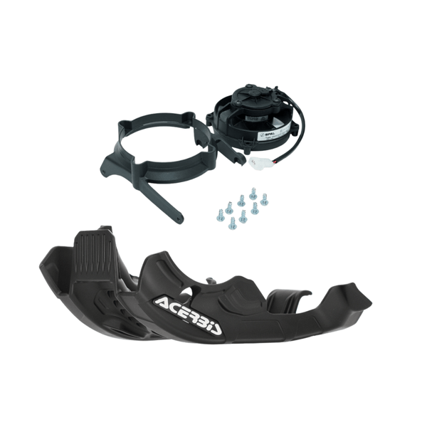 Spal Fan and Acerbis Engine Guard for a new KTM/HUSQVARNA/GASGAS 2024+ Enduro/MX Motorcycle
