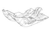 OEM Skidplate Engine Guard for Husqvarna FE 250/350 2017-2023 - 25503090044