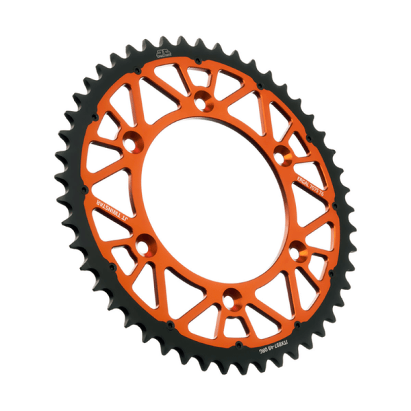 Pinion spate 90'-'25 KTM/Husqvarna/Husaberg Aluminiu 47 dinti JT Aluminiu cu Otel