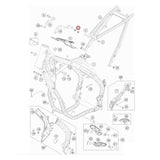 KTM M8x15 Torx 45 Frame & Brake Screw fits 2015-2026 Models - 0035080156S