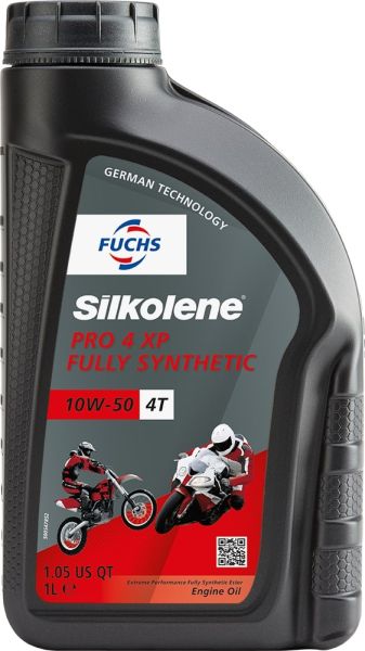 Oil 4 Stroke 10W50 SILKOLENE PRO 4 XP 1L Full-synthetic