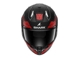 SHARK SKWAL i3 RHAD MAT black/grey/matt/red, unisex
