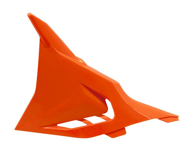 Plastic KTM 2024+ AIR BOX COVER - VENTED ORANGE