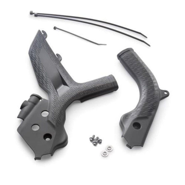 Black Frame Guard Set for KTM SX EXC XC-W 2019-2023 - 7910309410030