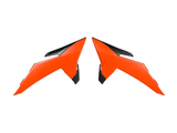KTM Radiator Scoops - Orange/Black pair