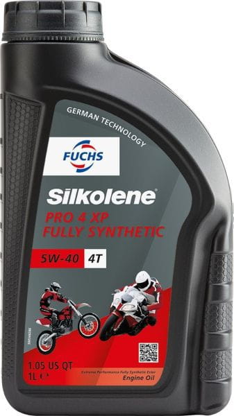 4T engine oil SILKOLENE PRO 4 5W40 1l  Full-synthetic