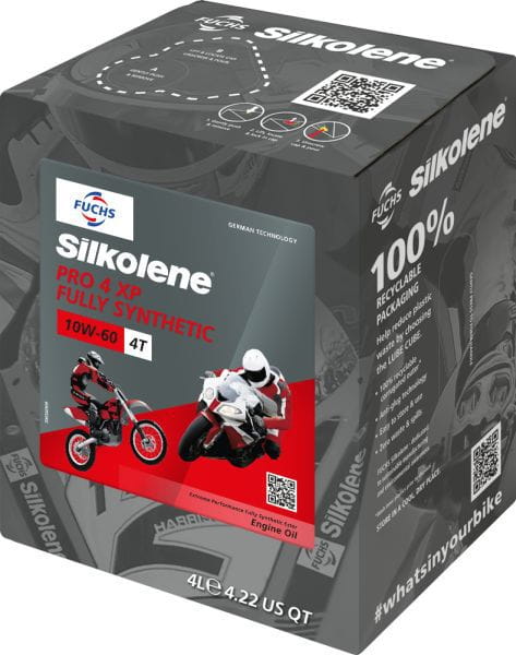 4T engine oil SILKOLENE PRO 4 10W60 4l