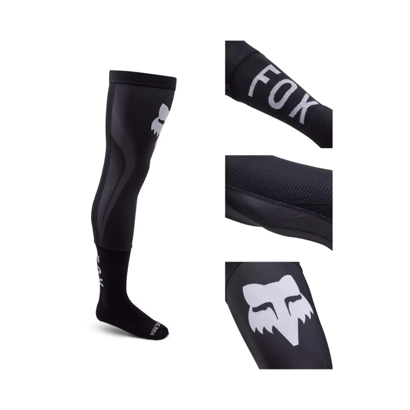 Sosete - FOX FLEXAIR KNEE BRACE SOCK [DRK SHDW]