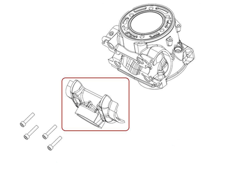 Flansa Motor 250/300 TBI 2024+ KTM/HUSQVARNA/GASGAS